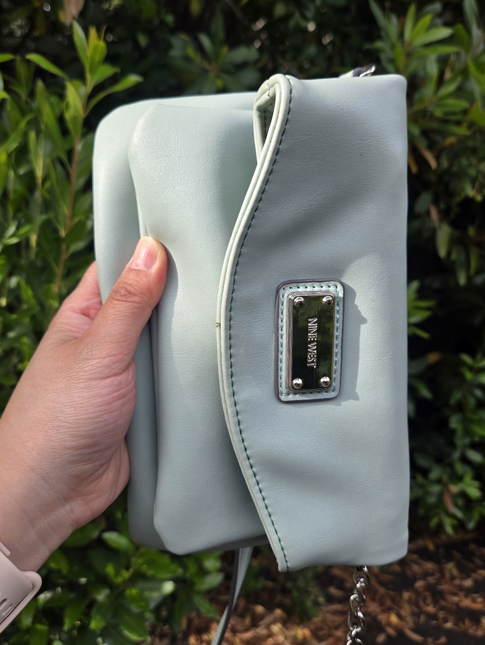 Nine West Mint Green Crossbody Bag